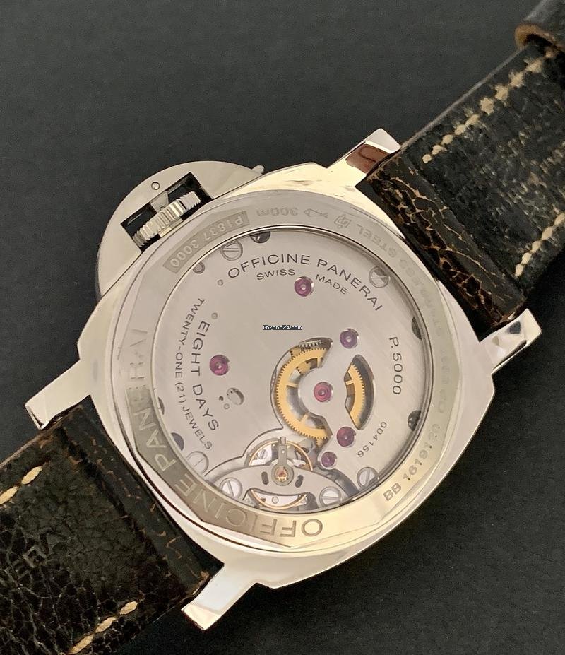 IMG_9081 Panerai Luminor Marina 8 Days Manual winding Steel PAM 510 Replica 8