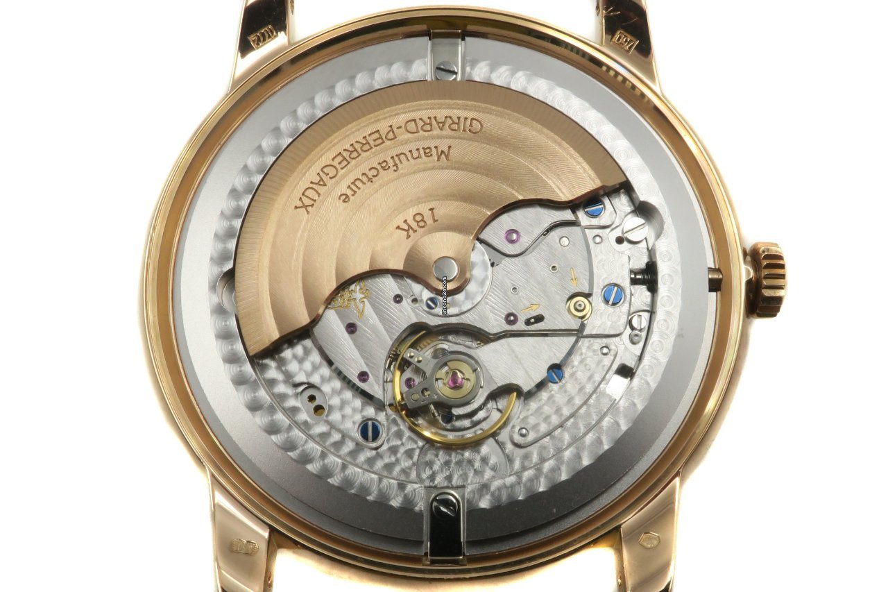 IMG_9081 Girard Perregaux 1966 Mens watch Unisex Automatic Red gold 49525 Replica 8
