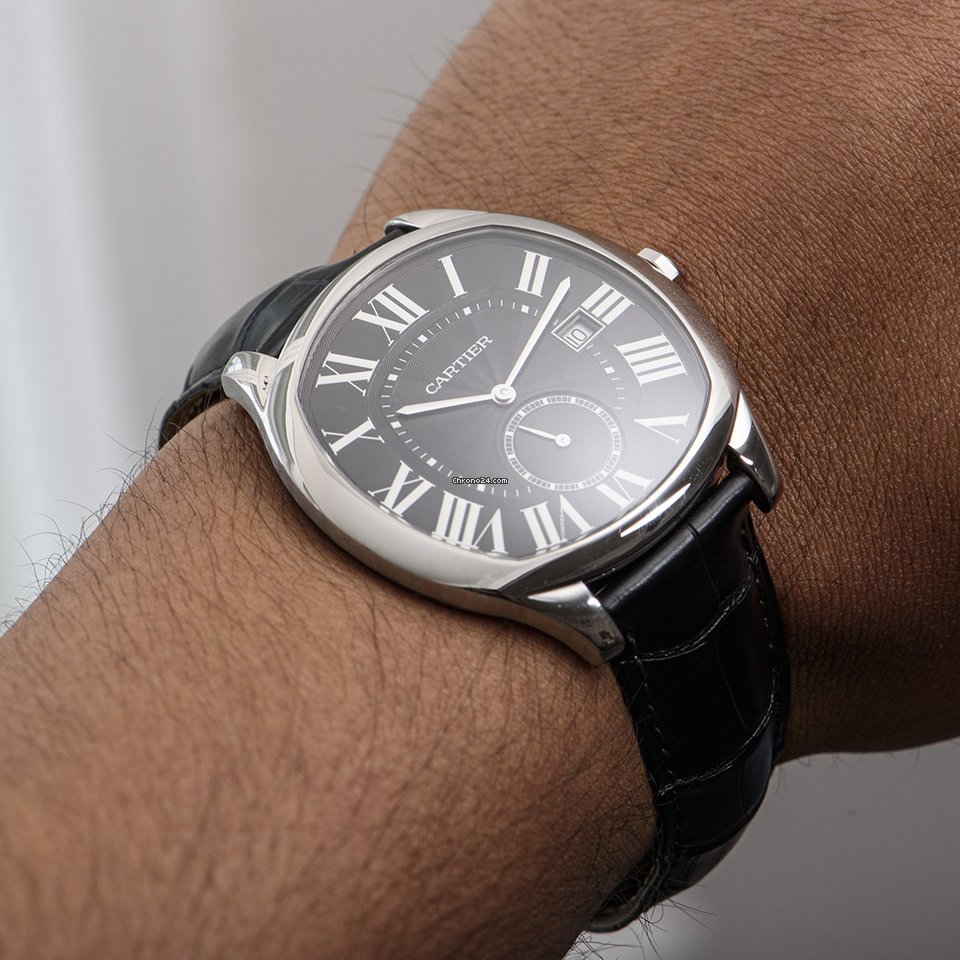 IMG_9081 Cartier Drive de Cartier Mens watch Unisex Automatic Steel WSNM0009 Replica 8
