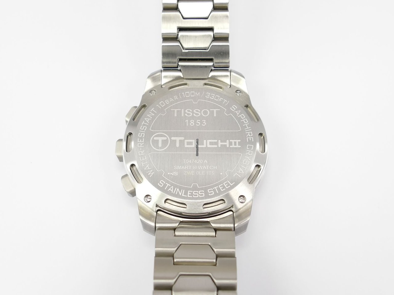 Tissot T-Touch II Mens watch Unisex Quartz Steel T047.420.11.051.00 Replica 8