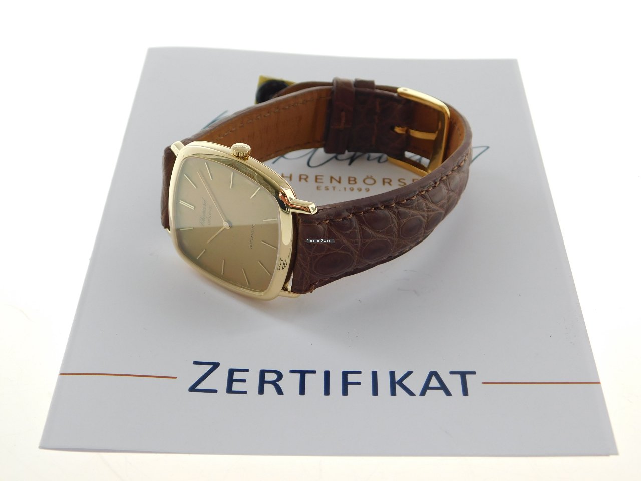 IMG_9081 Chopard Mens watch Unisex Automatic Yellow gold 2086 Replica 8