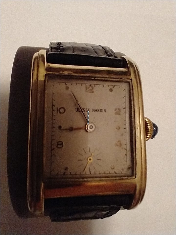 Ulysse Nardin Mens watch Unisex Manual winding Yellow gold 378764 Replica 8
