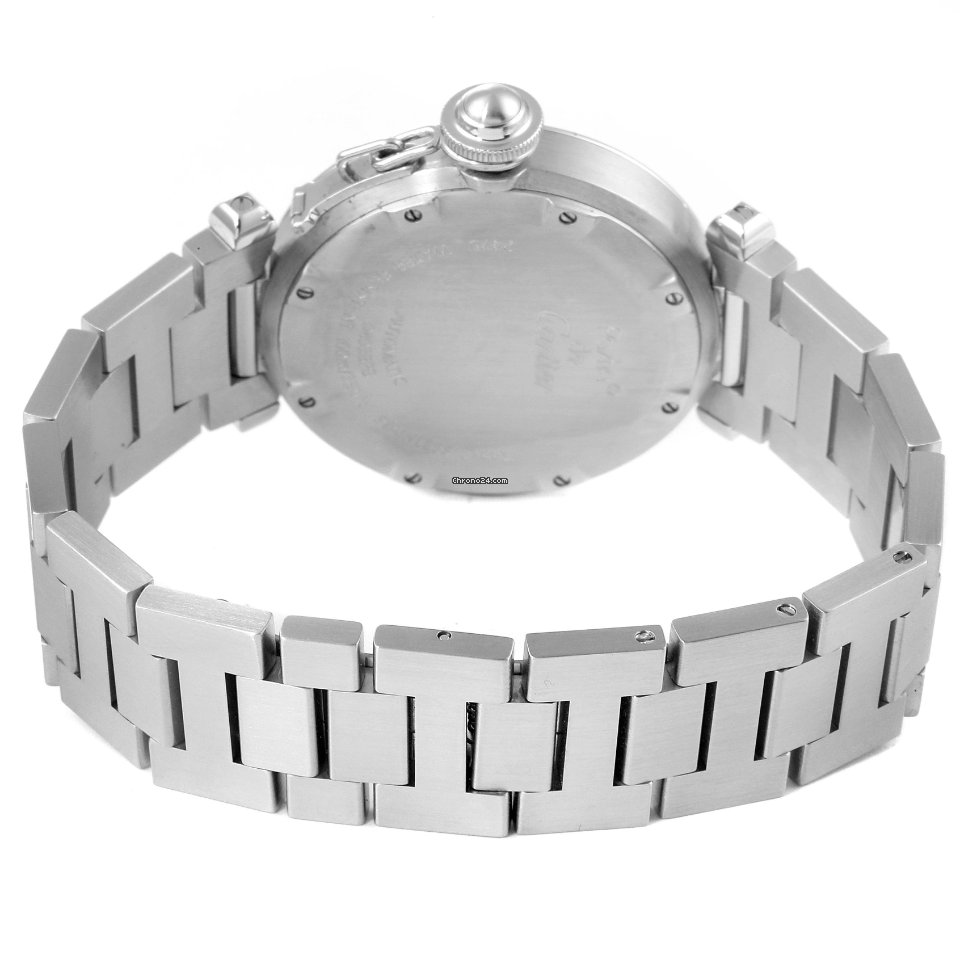 IMG_9081 Cartier Pasha C Mens watch Unisex Automatic Steel W31044M7 Replica 8