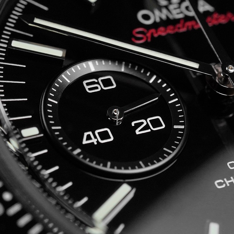 Omega Speedmaster Professional Moonwatch Mens watch Unisex Ceramic 311.92.44.51.01.003 Replica 8