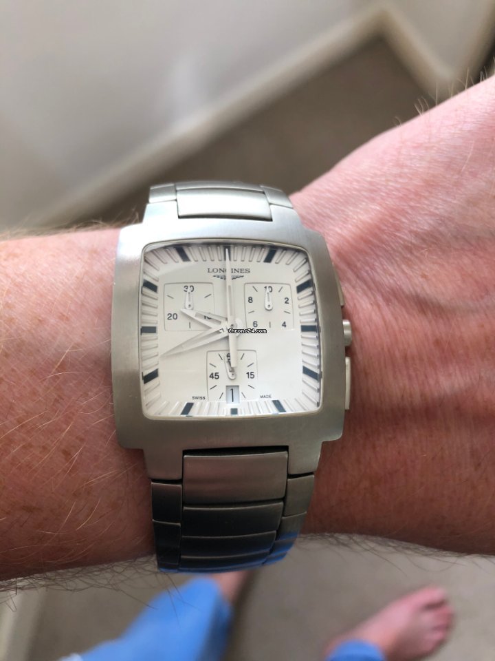 IMG_9081 Longines Oposition Mens watch Unisex Quartz Steel L3.628.4 Replica 8