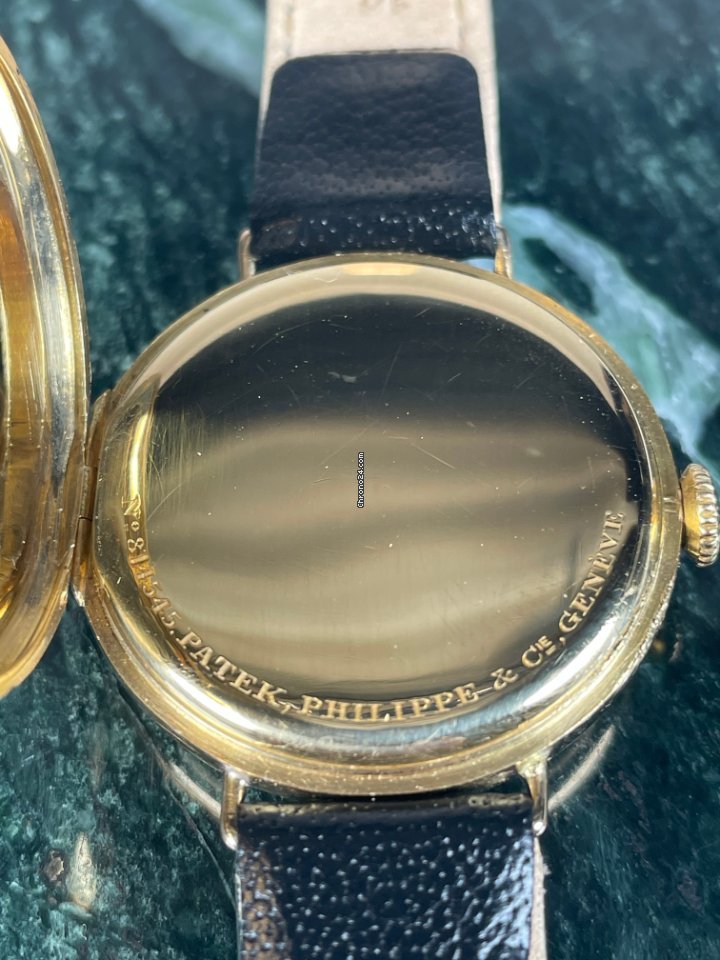 IMG_9081 Patek Philippe Mens watch Unisex Manual winding Yellow gold 6069 Replica 8