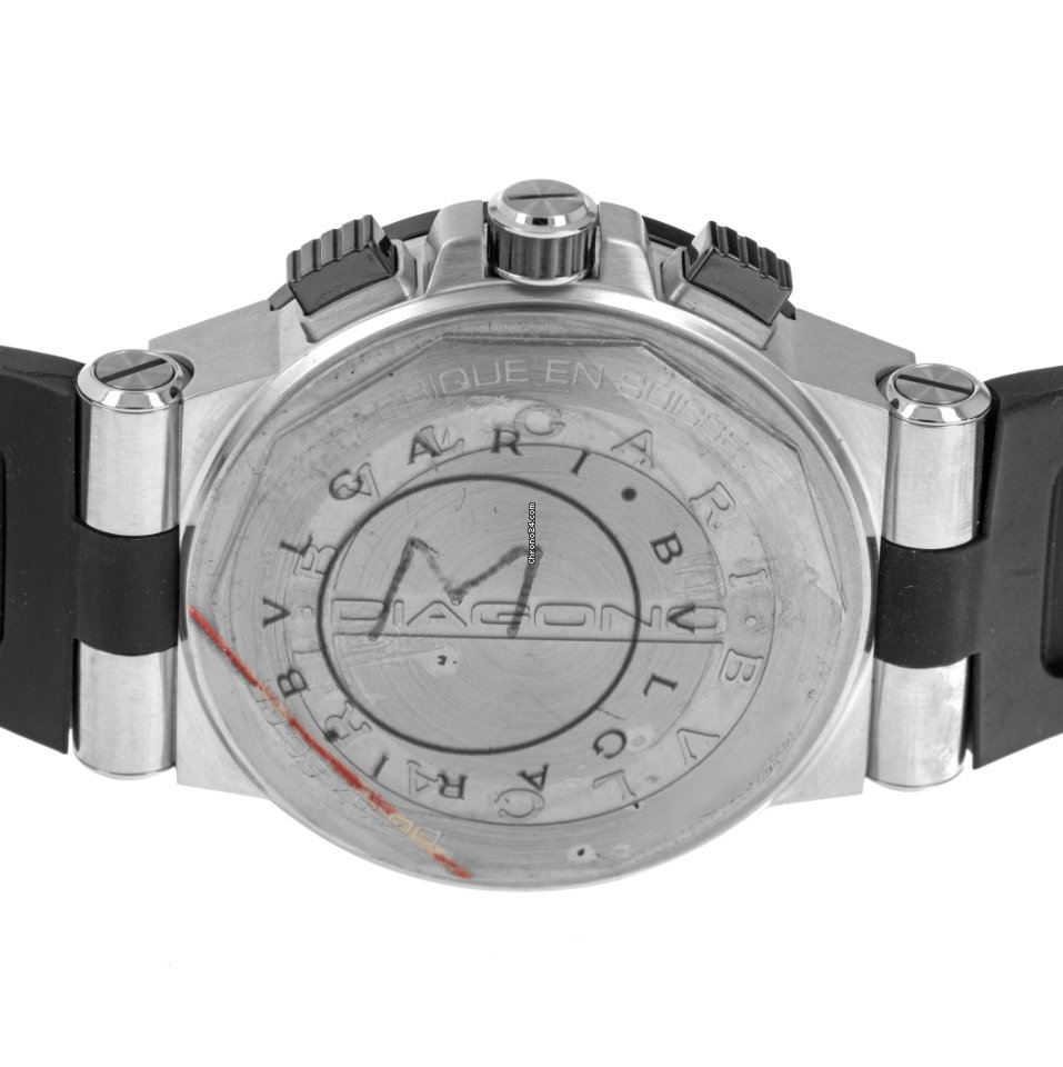 Bulgari Diagono Mens watch Unisex Automatic Steel DG 37 SC CH Replica 8