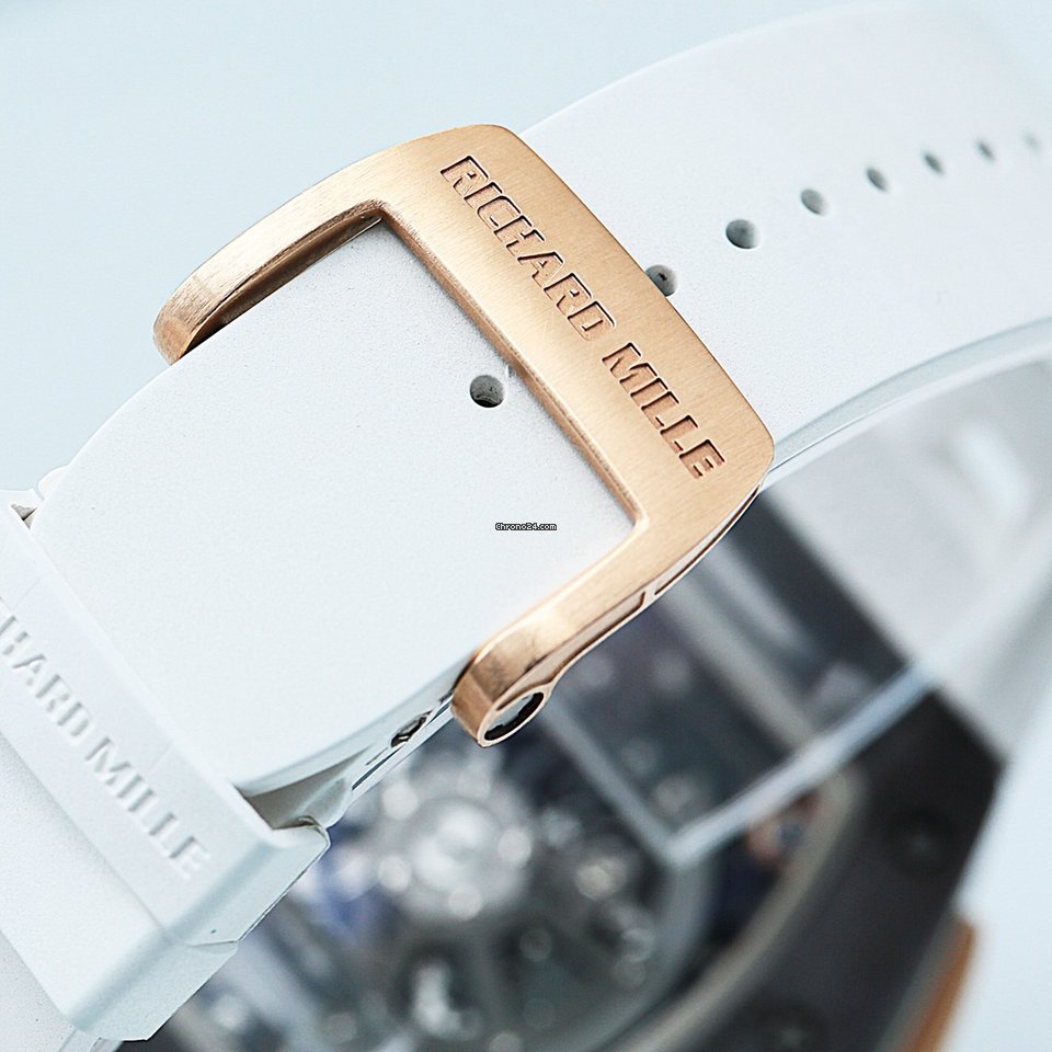 IMG_9081 Richard Mille RM 011 Mens watch Unisex Automatic Ceramic RM011 AO RG-TZP-Z Replica 8