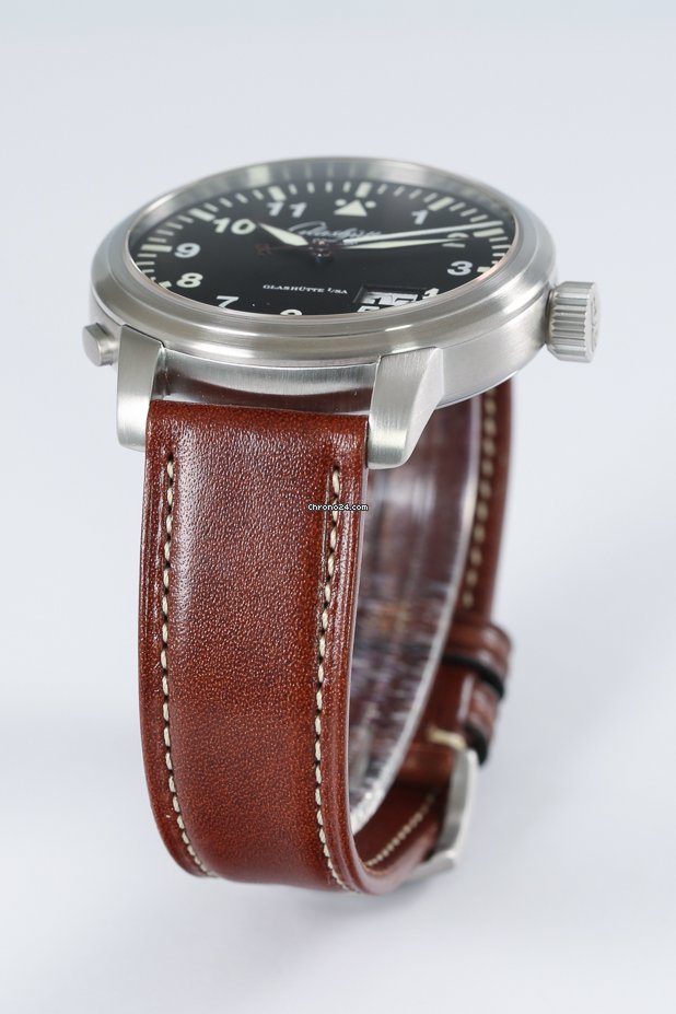 Glashutte Original Senator Navigator Panorama Date Mens watch Unisex Automatic Steel 100-03-07-05-04 Replica 8
