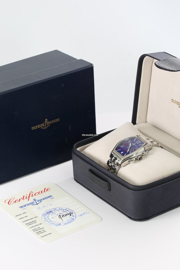 IMG_9081 Ulysse Nardin Michelangelo Mens watch Unisex Automatic Steel 563-42 Replica 8