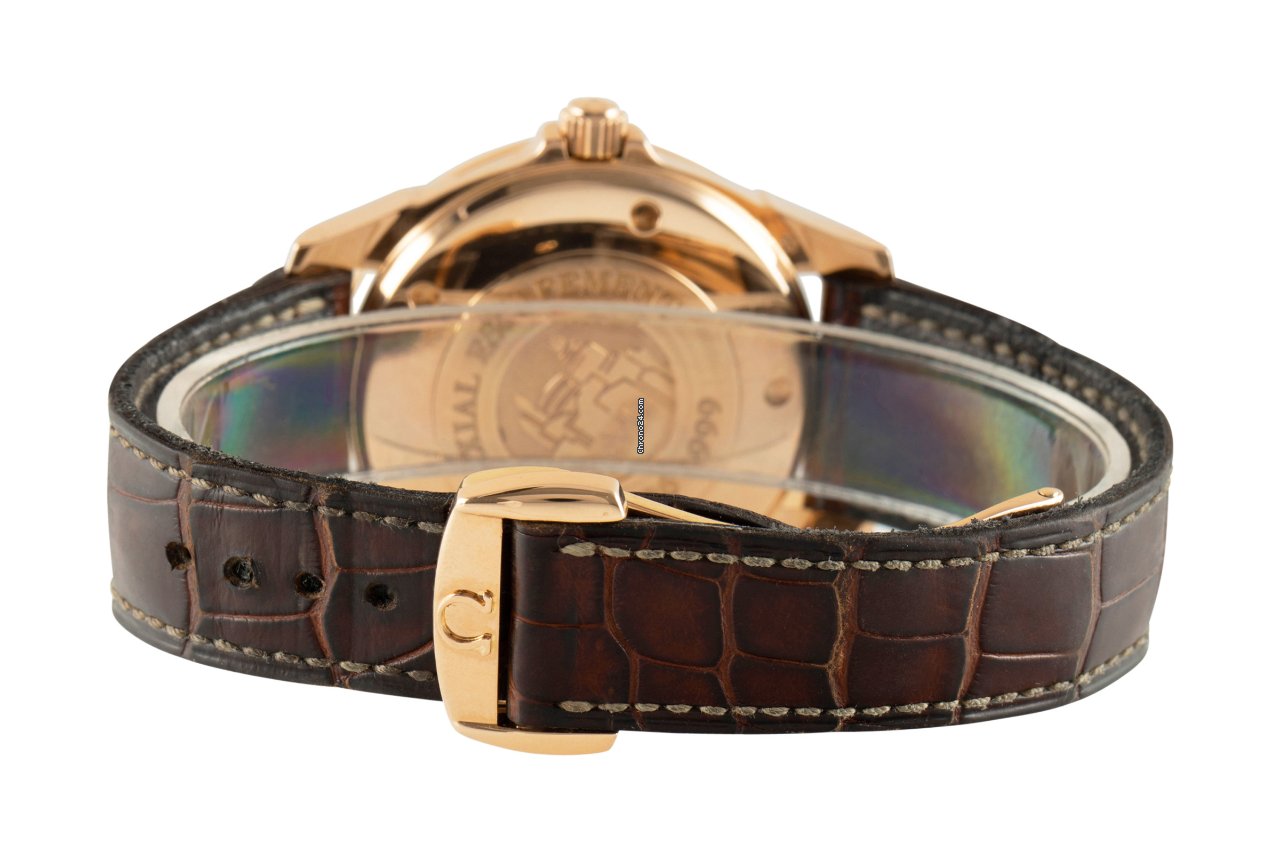 Omega De Ville Co-Axial Womens watch Automatic Red gold 5931.81.23 Replica 8