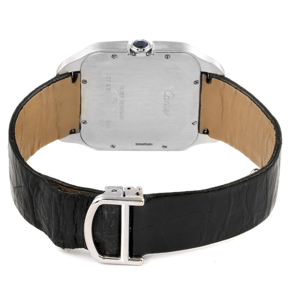 Cartier Santos Dumont Mens watch Unisex Manual winding White gold W2007051 Replica 8
