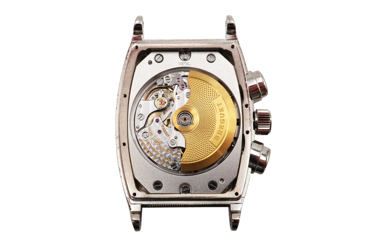Breguet Heritage Mens watch Unisex Automatic White gold 5460 BB 12996 Replica 8