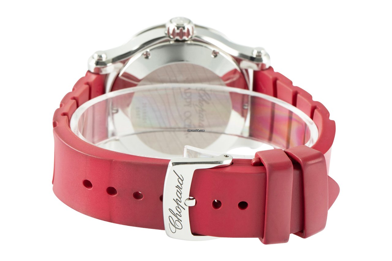 IMG_9081 Chopard Happy Diamonds Womens watch Automatic Steel 278587-3002 Replica 8