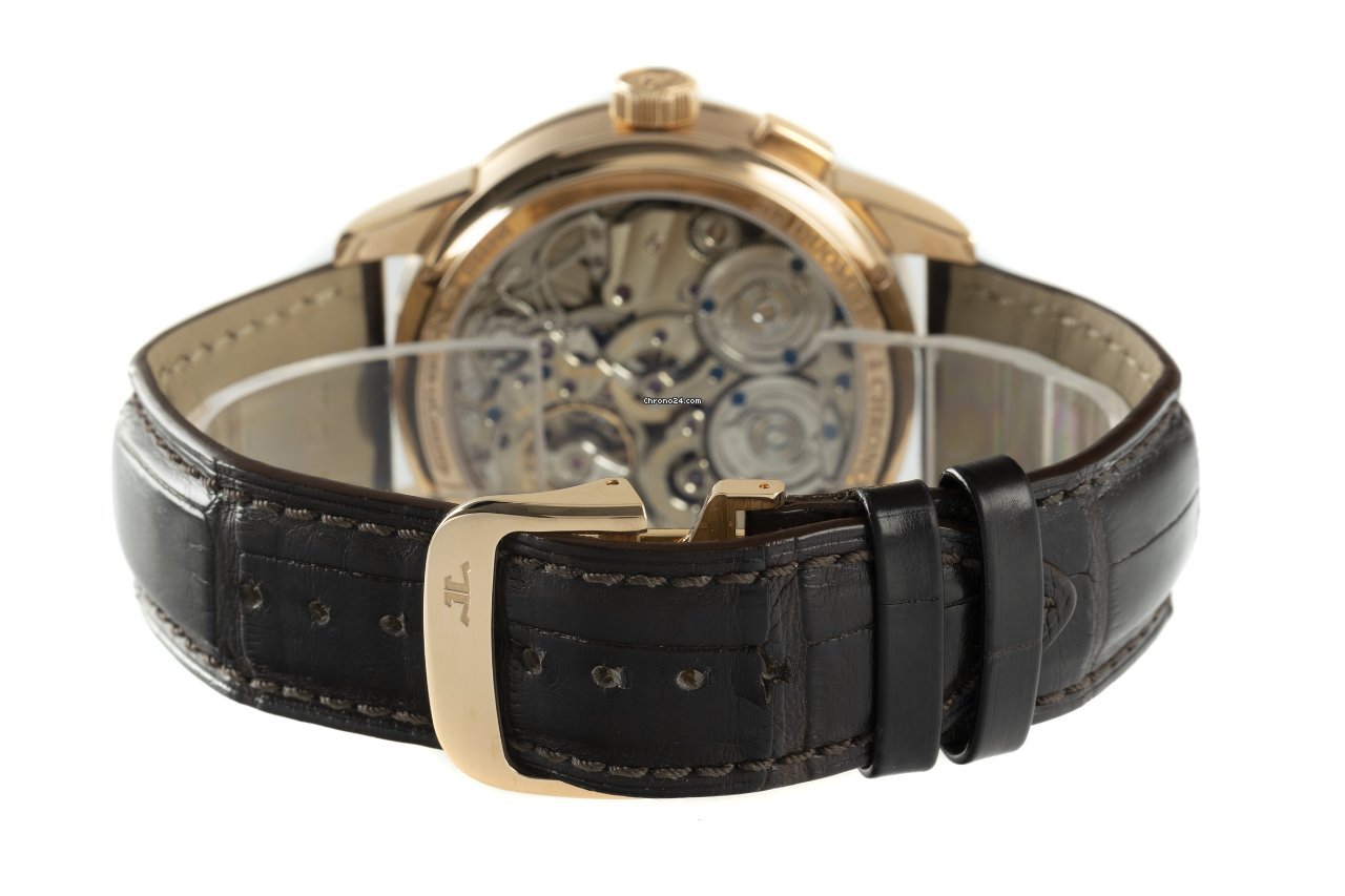IMG_9081 Jaeger-LeCoultre Duometre Mens watch Unisex Manual winding Yellow gold 600.2.28.5 Replica 8