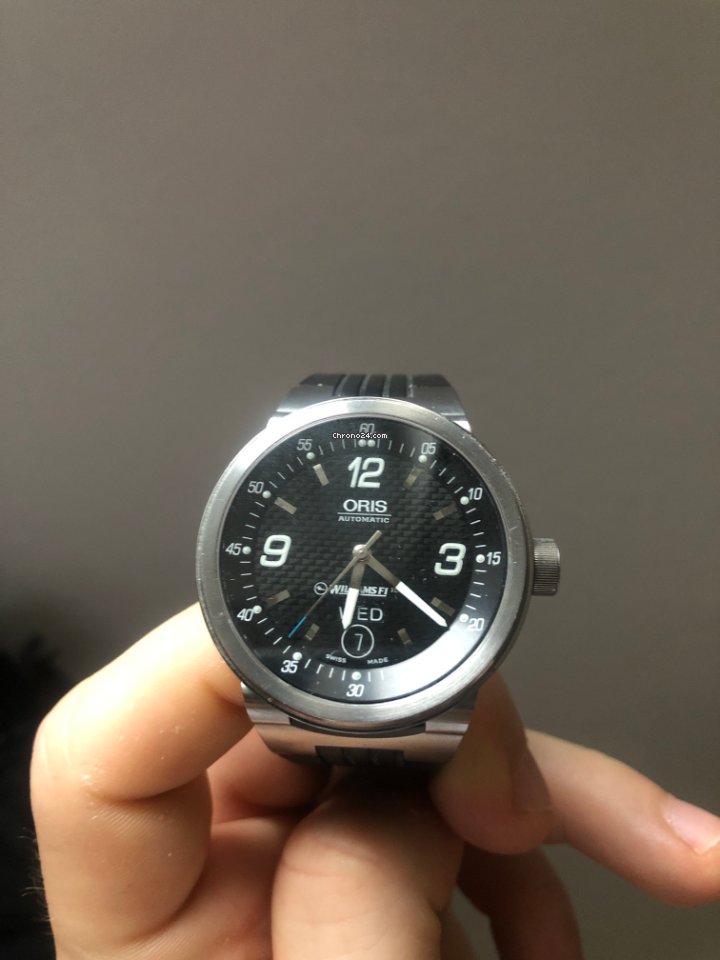 IMG_9081 Oris Williams F1 Mens watch Unisex Automatic Steel 7560 Replica 8