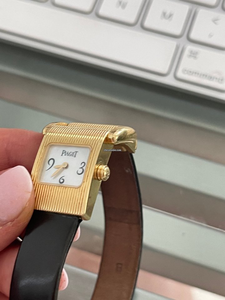 IMG_9081 Piaget Protocole Womens watch Quartz Yellow gold 5221 Replica 8
