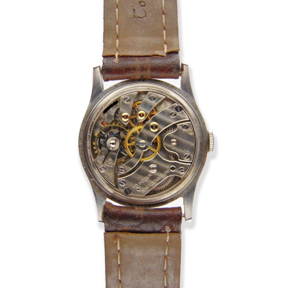 IWC Mens watch Unisex Manual winding Steel Cal. 83 Replica 8