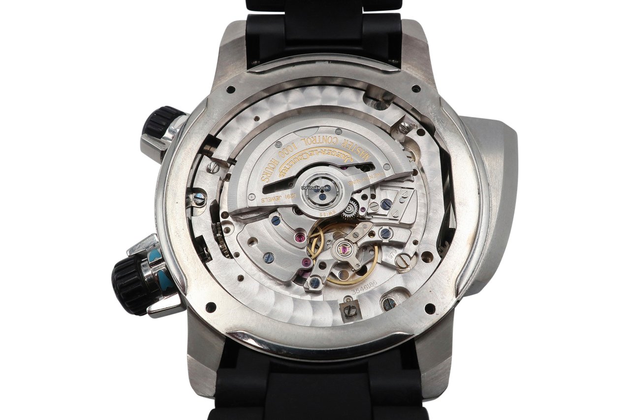IMG_9081 Jaeger-LeCoultre Master Compressor Diving Pro Geographic Mens watch Unisex Automatic Titanium 159.T.39 Replica 8