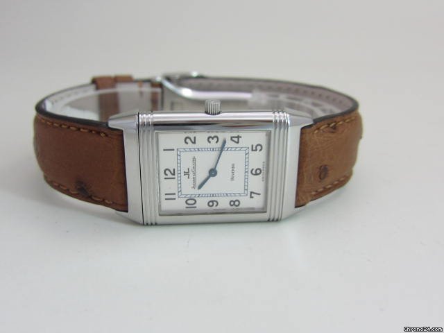 IMG_9081 Jaeger-LeCoultre Reverso Classique Mens watch Unisex Quartz Steel Jaeger Le Coultre Classique 250.8.08 Replica 8