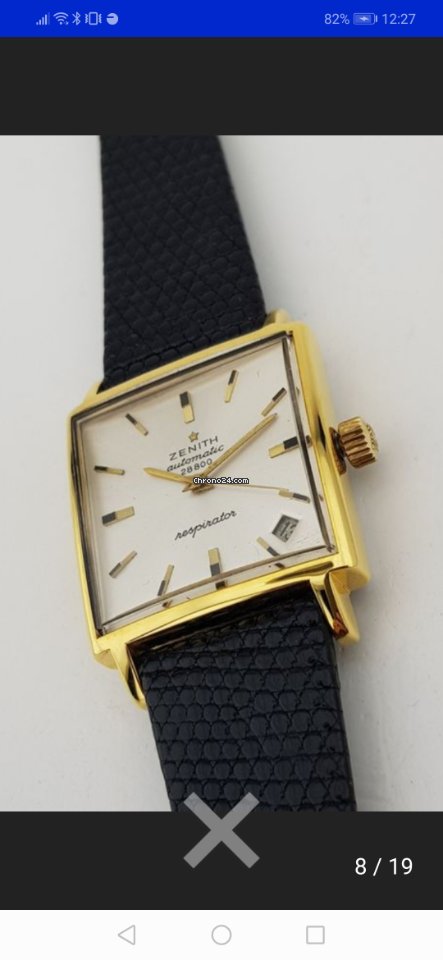 IMG_9081 Zenith Mens watch Unisex Automatic Gold Steel 28800 Replica 8
