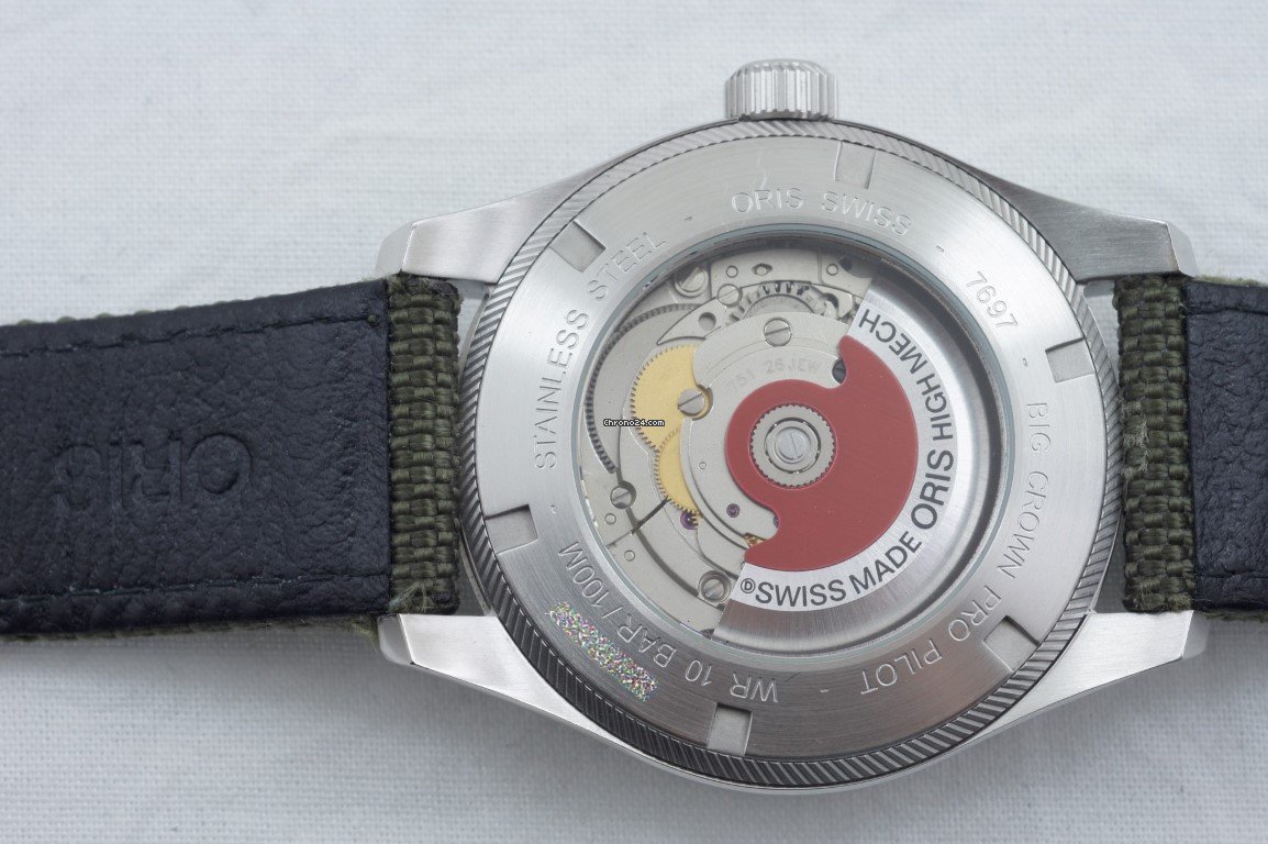 IMG_9081 Oris Big Crown ProPilot Date Mens watch Unisex Automatic Steel 01 751 7697 4164 Replica 8