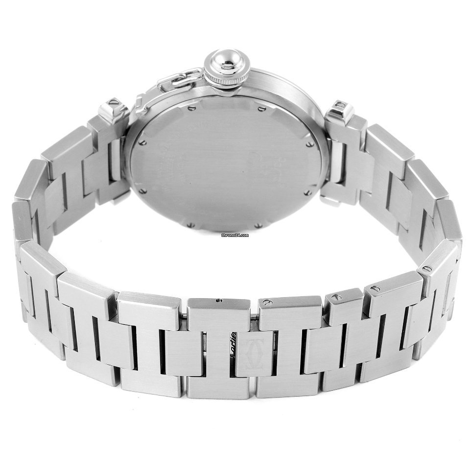 IMG_9081 Cartier Pasha C Mens watch Unisex Automatic Steel W31074M7 Replica 8