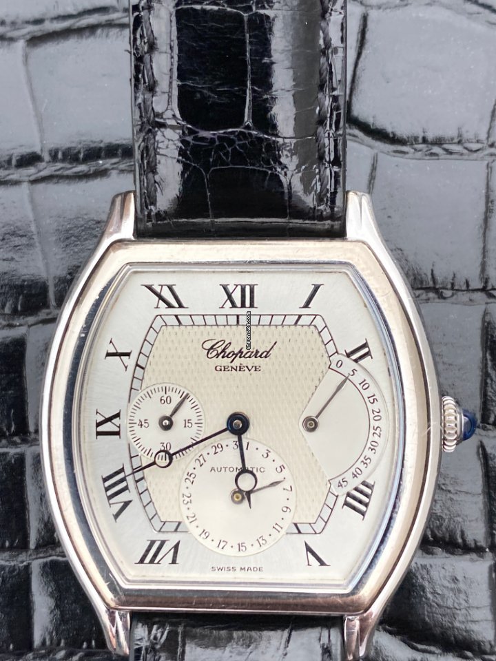 IMG_9081 Chopard Classic Mens watch Unisex Automatic White gold 16 2248 Replica 8
