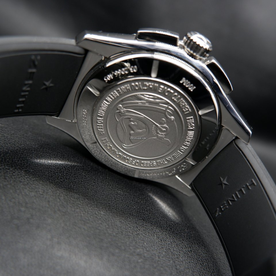 IMG_9081 Zenith El Primero Stratos Flyback Mens watch Unisex Automatic Steel 03.2066.405 69.R515 Replica 8