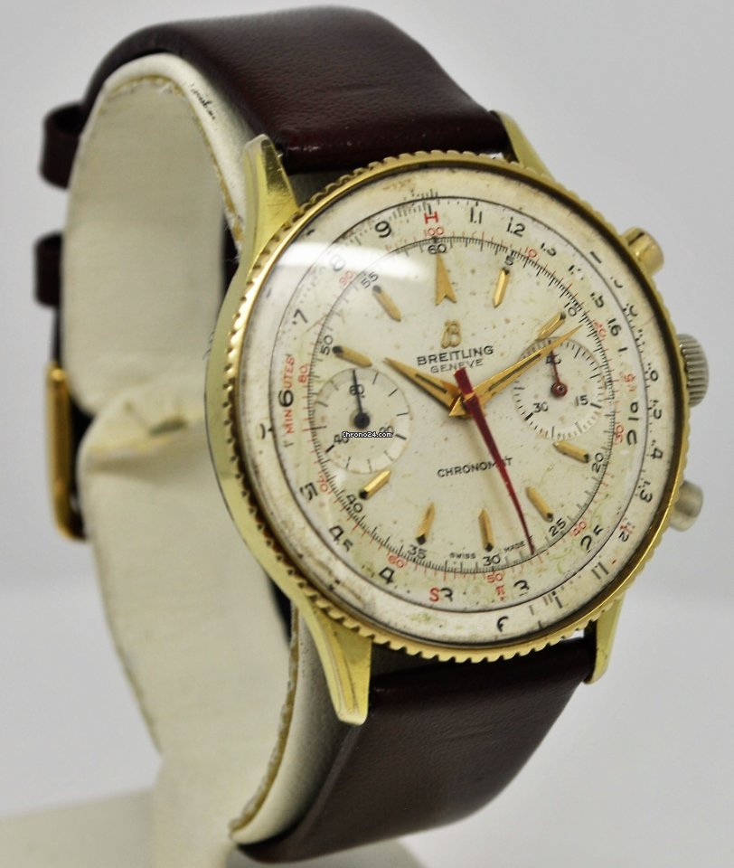 IMG_9081 Breitling Chronomat Mens watch Unisex Manual winding Gold Steel 808 Replica 8