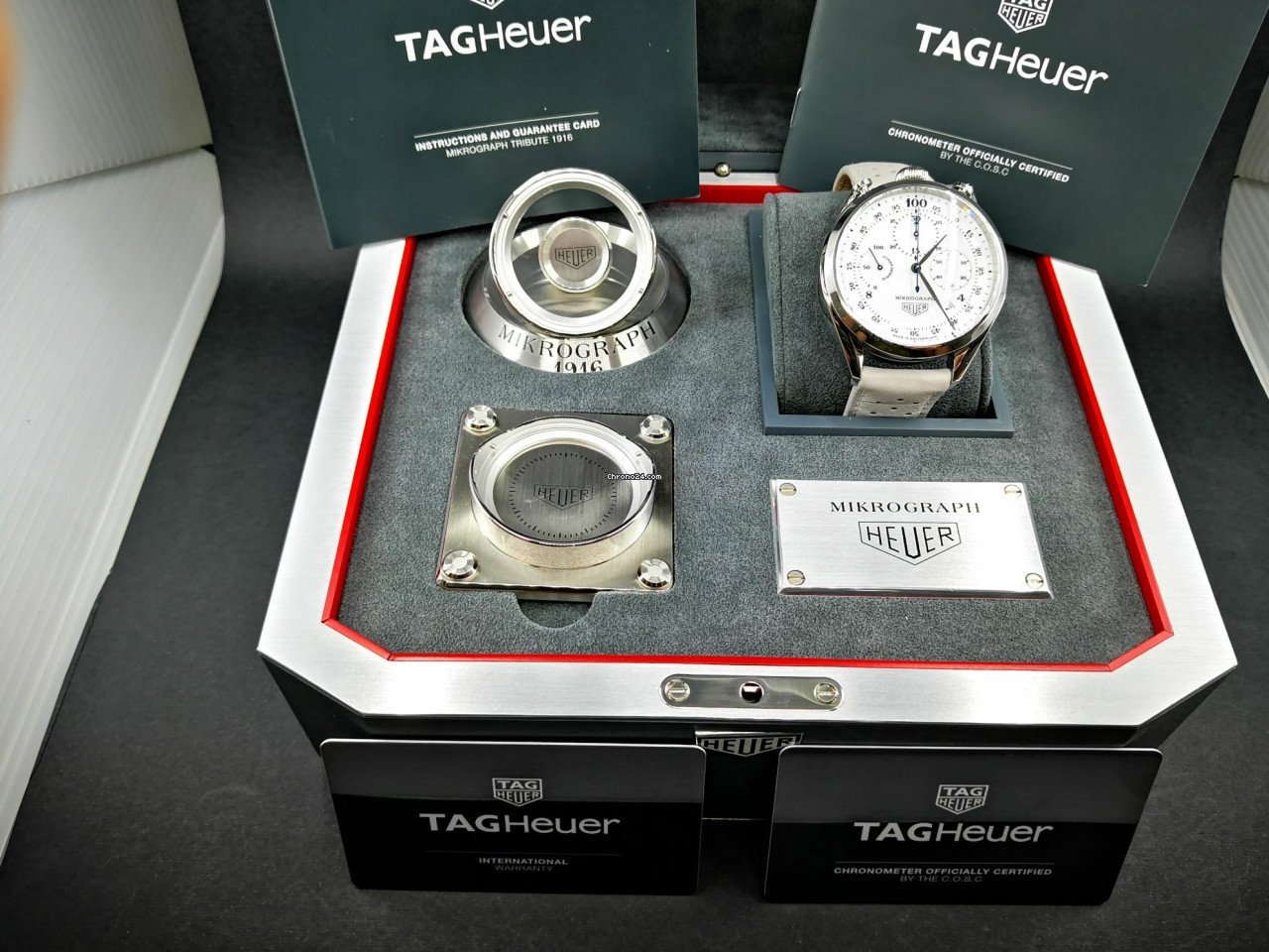 TAG Heuer Carrera Mikrograph Automatic Steel CAR5A1A.FC6374 Replica 8
