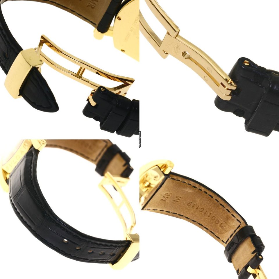Bulgari Assioma Womens watch Quartz Yellow gold AA39G Replica 8