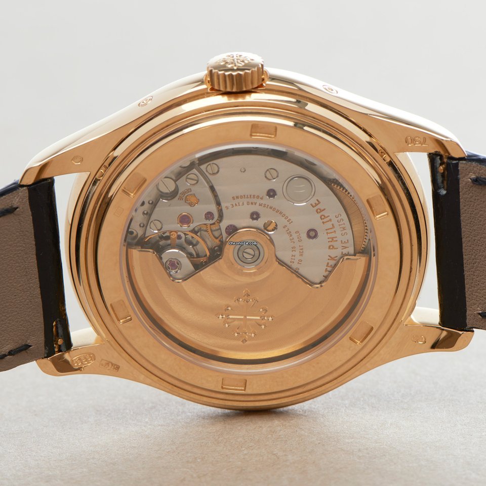 IMG_9081 Patek Philippe Annual Calendar Mens watch Unisex Automatic Yellow gold 5146J-001 Replica 8