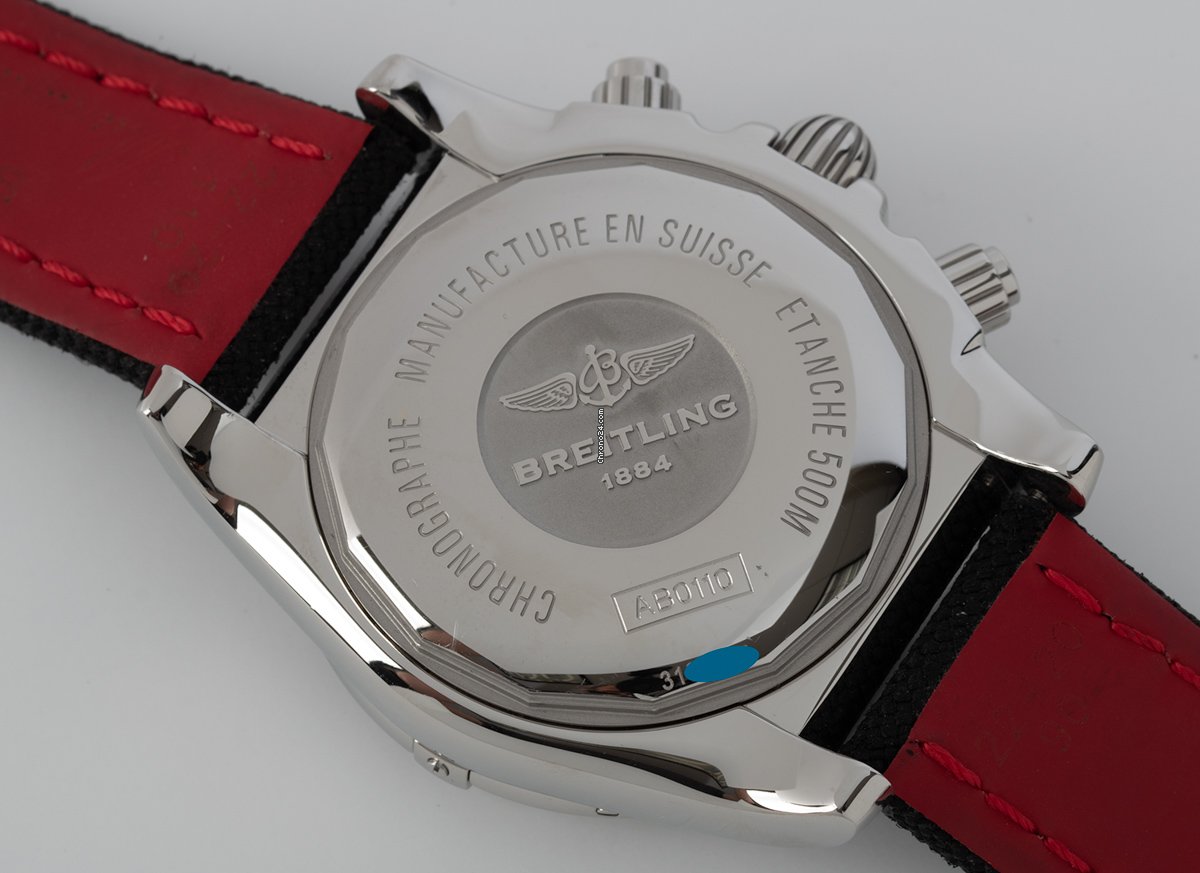 Breitling Chronomat 44 Mens watch Unisex Automatic Steel AB011012 B967 Replica 8