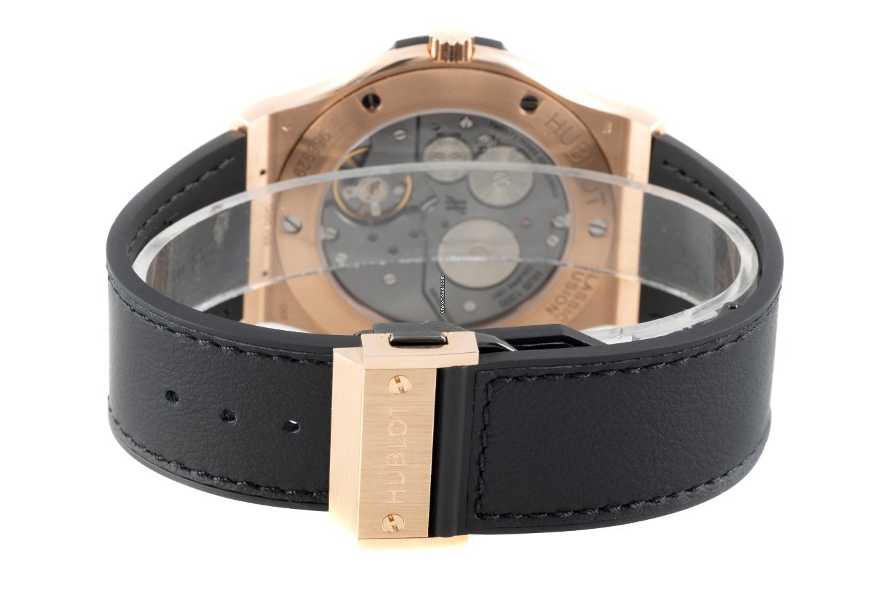 Hublot Classic Fusion Ultra-Thin Mens watch Unisex Manual winding Red gold 515.OX.2210.LR Replica 8