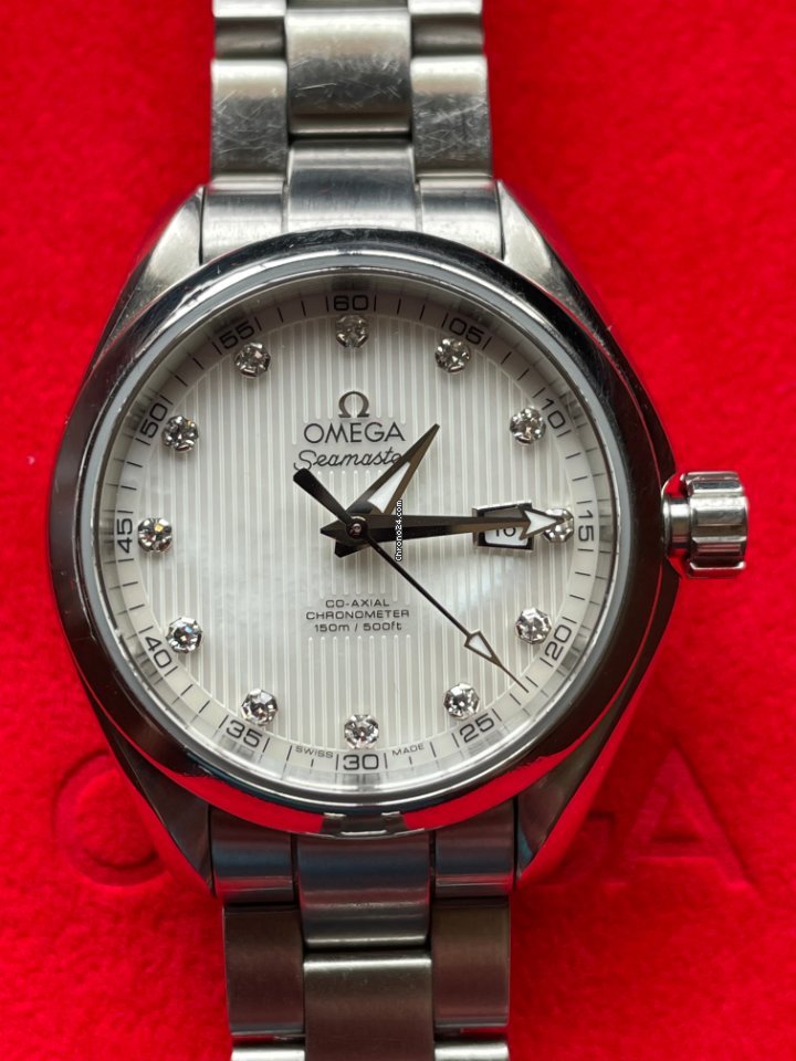Omega Seamaster Aqua Terra Womens watch Automatic Steel 231.10.34.20.55.001 Replica 8