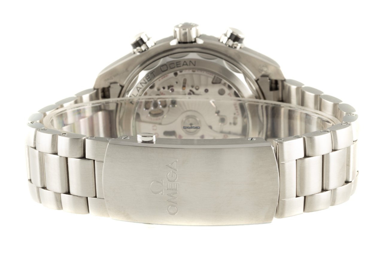 IMG_9081 Omega Seamaster Planet Ocean Chronograph Mens watch Unisex Automatic Steel 215.30.46.51.01.002 Replica 8