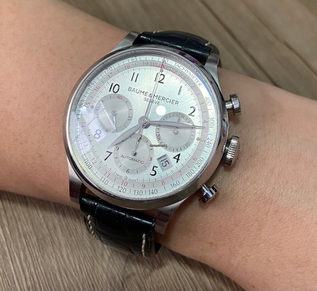 Baume & Mercier Capeland Mens watch Unisex Automatic Steel MOA10046 Replica 8