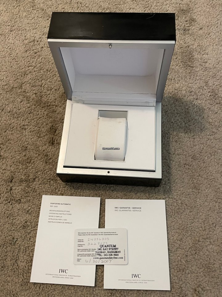 IMG_9081 IWC Portofino Automatic Mens watch Unisex Automatic Steel IW356305 Replica 8