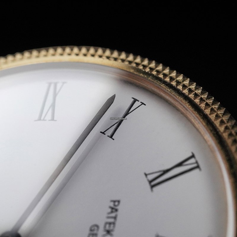 IMG_9081 Patek Philippe Calatrava Mens watch Unisex Yellow gold 3520-10 Replica 8