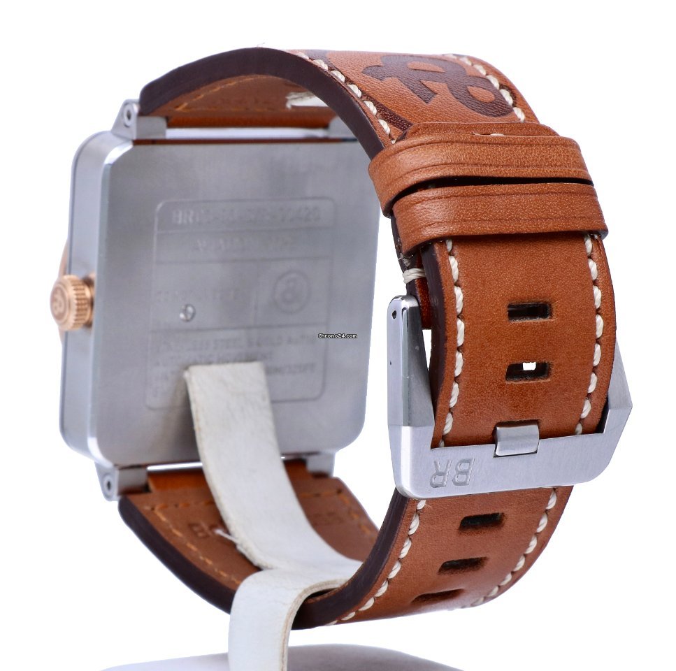 Bell & Ross BR 03-90 Grande Date et Reserve de Marche Mens watch Unisex Automatic Gold Steel BR0390-BICOLOR Replica 8