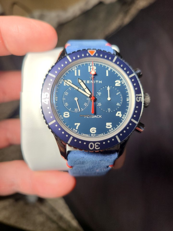 Zenith Pilot Mens watch Unisex Automatic Steel 03.2241.405 51.C915 Replica 8