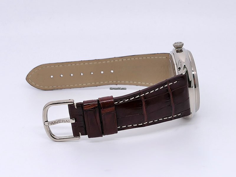 IMG_9081 Panerai Special Editions Mens watch Unisex Manual winding White gold PAM 00200 Replica 8