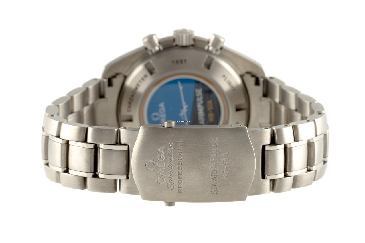 Omega Speedmaster HB-SIA Mens watch Unisex Automatic Titanium 321.90.44.52.01.001 Replica 8