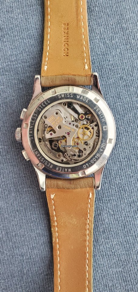 IMG_9081 Zenith El Primero Chronograph Mens watch Unisex Manual winding Steel 01-0010.420 Replica 8