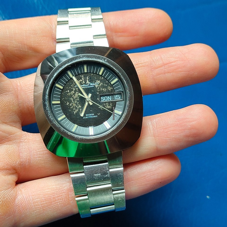 IWC Mens watch Unisex Quartz Steel 3402 Replica 8