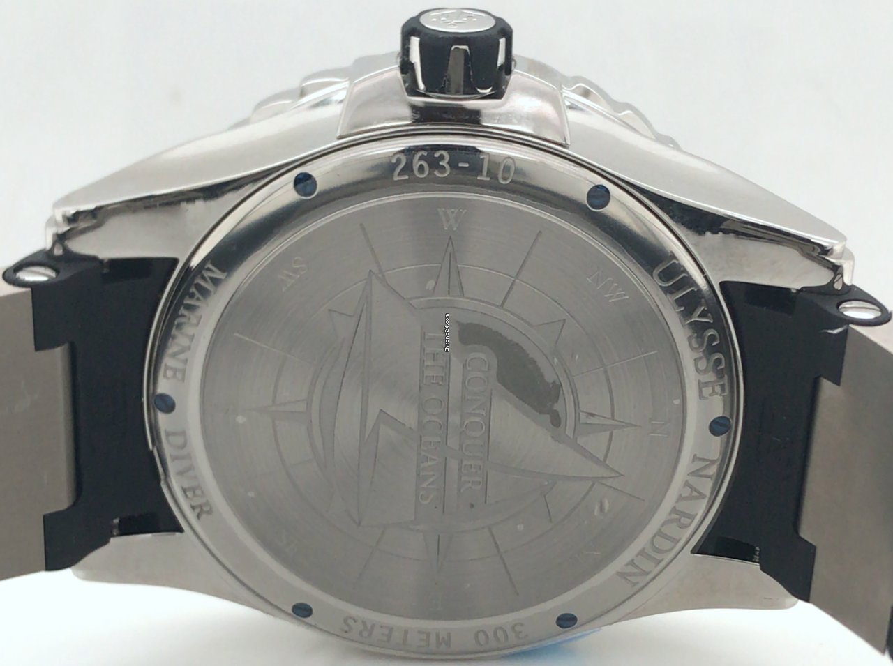 IMG_9081 Ulysse Nardin Diver Chronometer Mens watch Unisex Automatic Steel 263-10 92 Replica 8