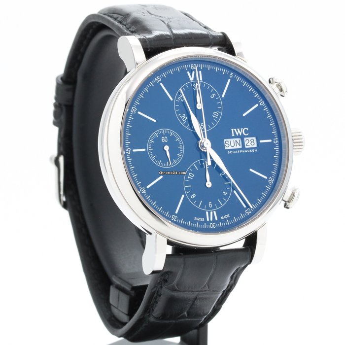 IWC Portofino Chronograph Mens watch Unisex Automatic Steel IW391023 Replica 8