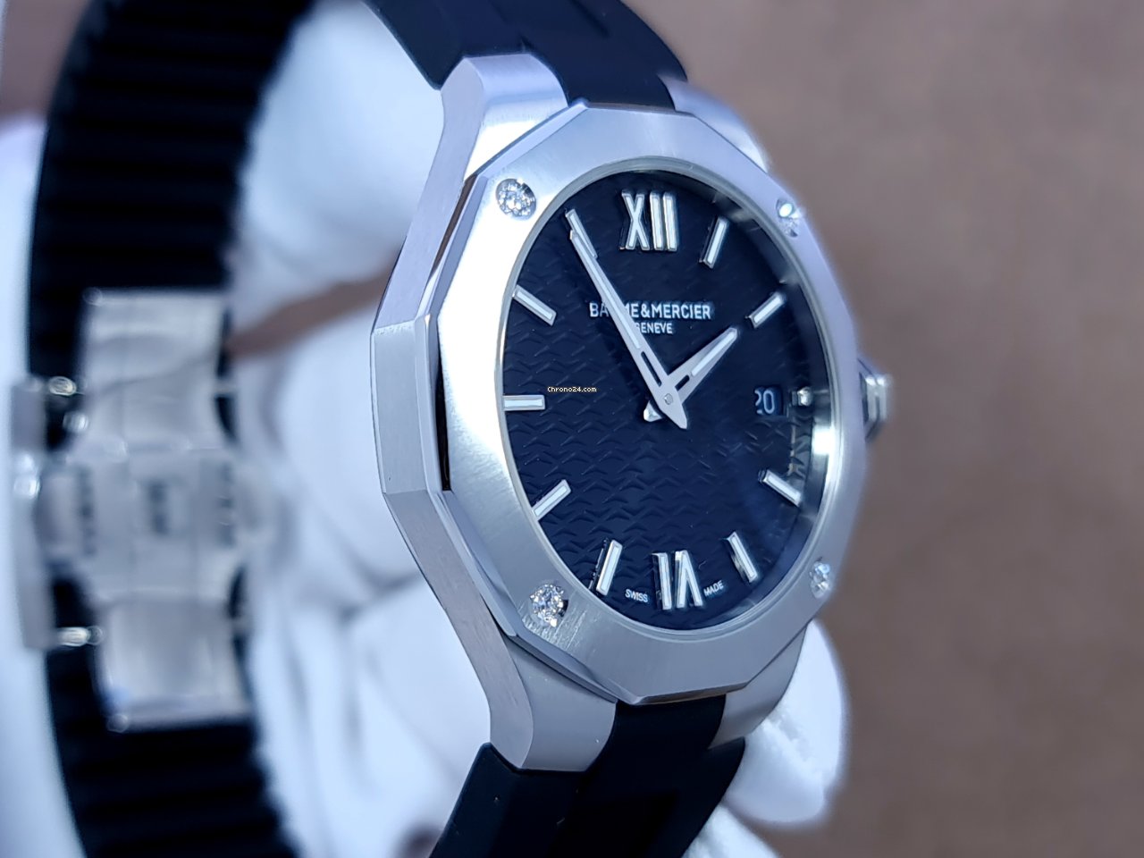 IMG_9081 Baume & Mercier Riviera Womens watch Quartz Steel M0A10613 Replica 8