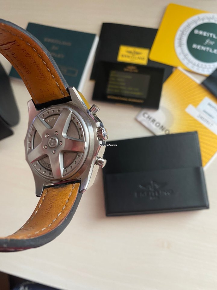 IMG_9081 Breitling Bentley 6.75 Automatic Steel A4436412 B959 Replica 8